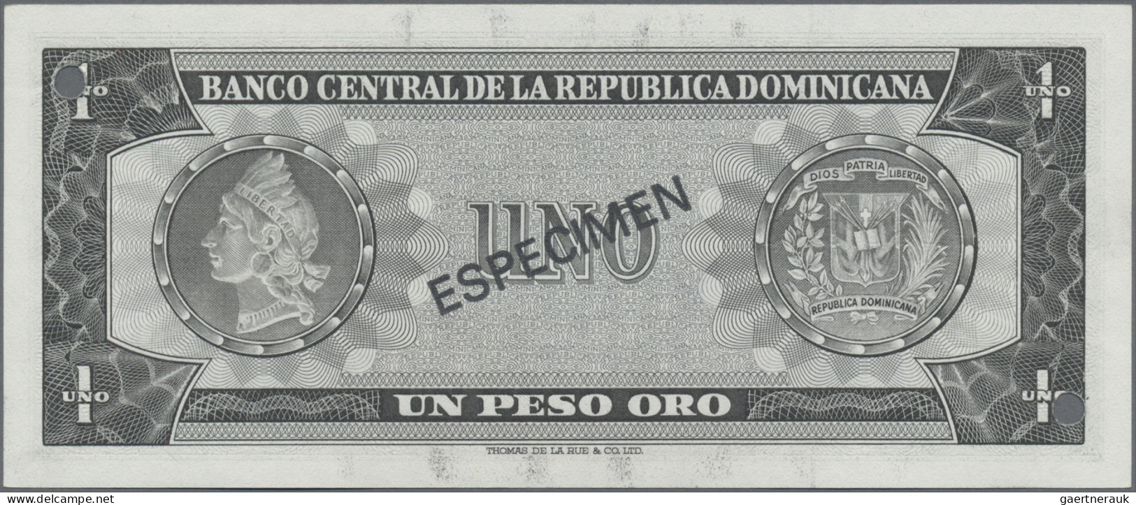 Dominican Republic: Banco Central De La República Dominicana, Huge Lot With 33 S - Dominicaine