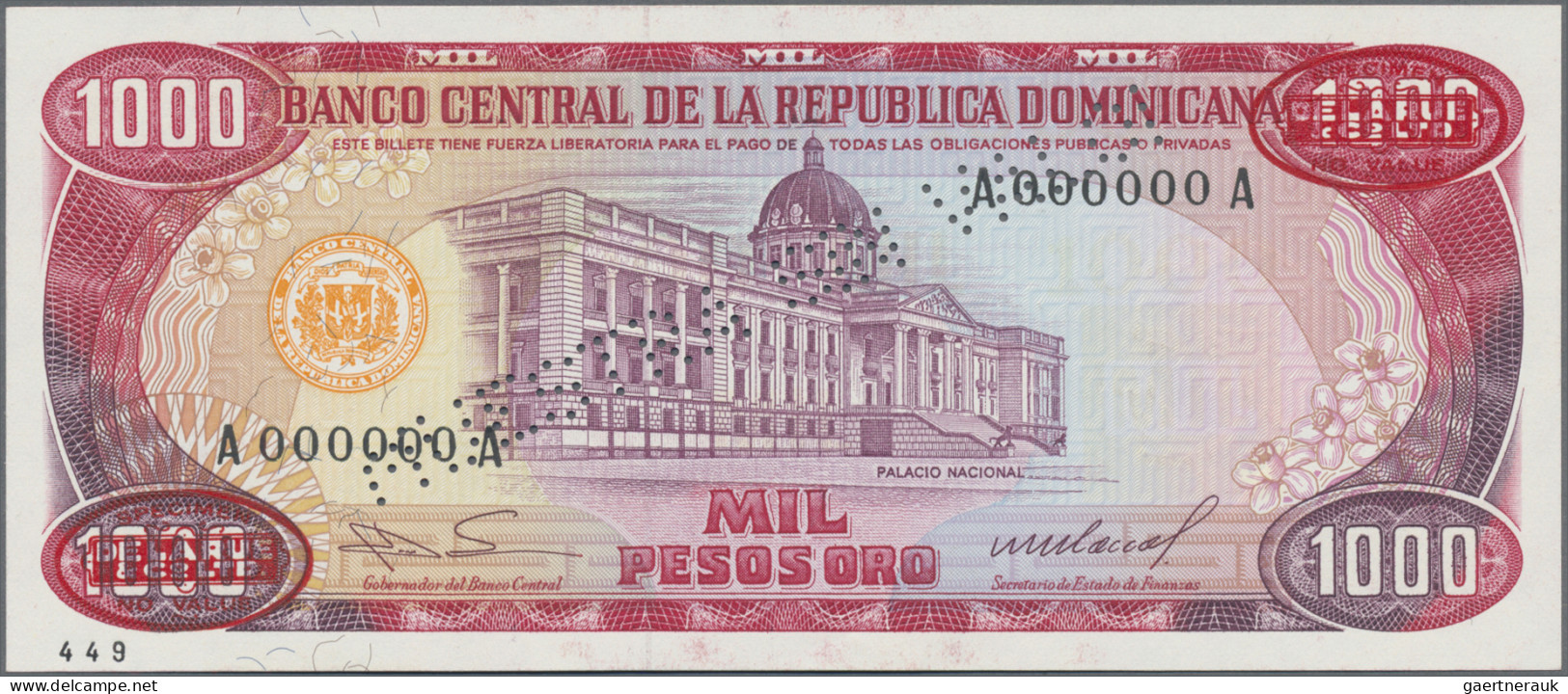 Dominican Republic: Banco Central De La República Dominicana, Huge Lot With 33 S - Dominicana