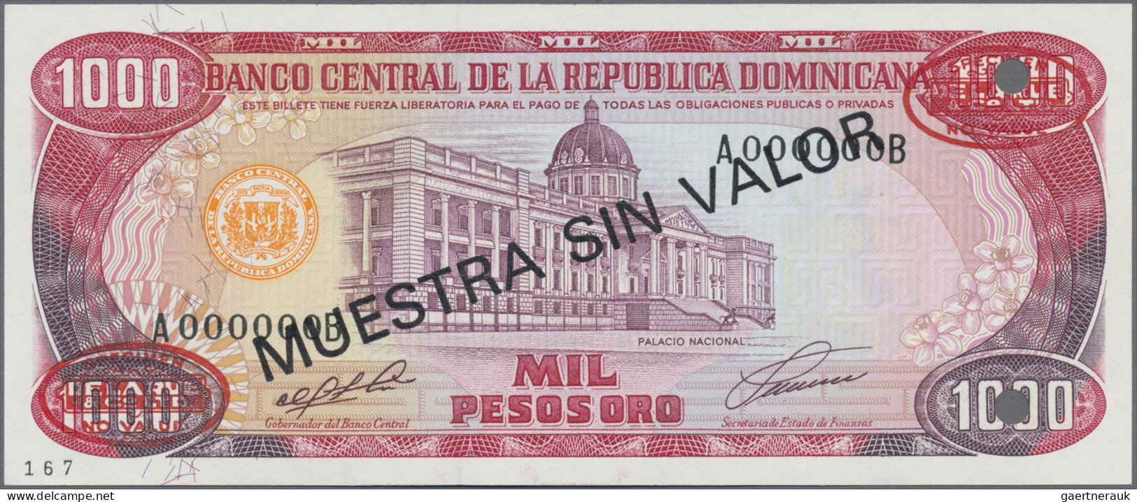 Dominican Republic: Banco Central De La República Dominicana, Huge Lot With 33 S - Dominicaine