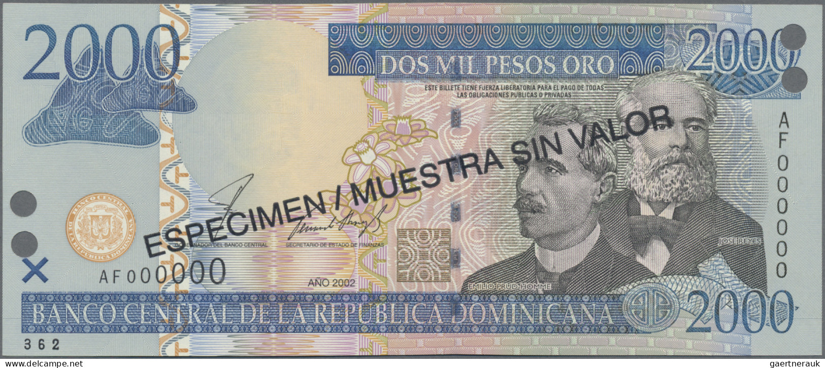 Dominican Republic: Banco Central de la República Dominicana, huge lot with 33 S