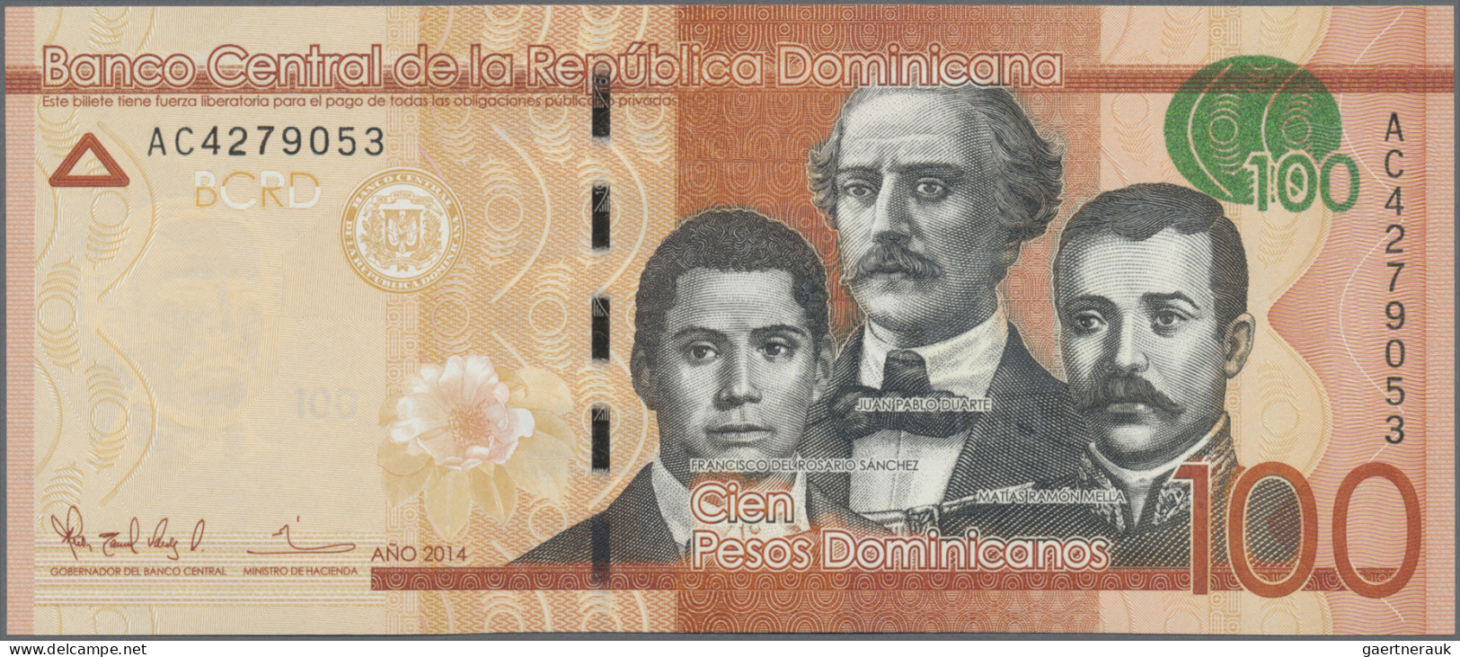 Dominican Republic: Banco Central De La República Dominicana, Huge Lot With 27 B - Dominicana