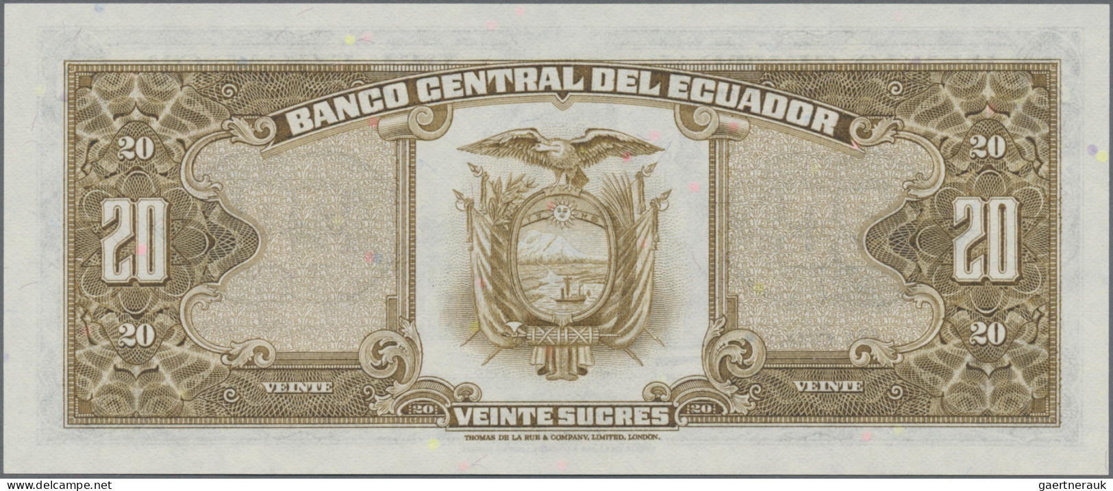 Ecuador: Banco Central del Ecuador, Banco Internacional and Banco Sur Americano,