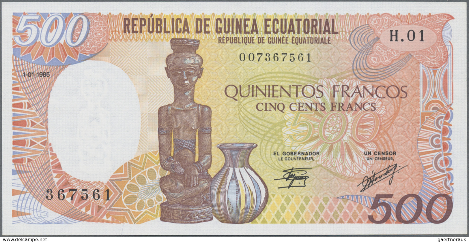 Equatorial Guinea: Banque Des États De L'Afrique Centrale - República De Guinea - Guinée Equatoriale