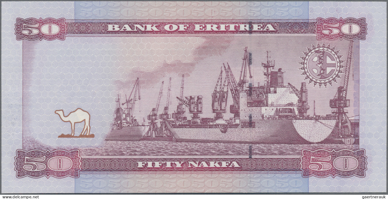 Eritrea: State Of Eritrea, Lot With 9 Banknotes, Including 1, 5, 10, 20, 50 And - Eritrea