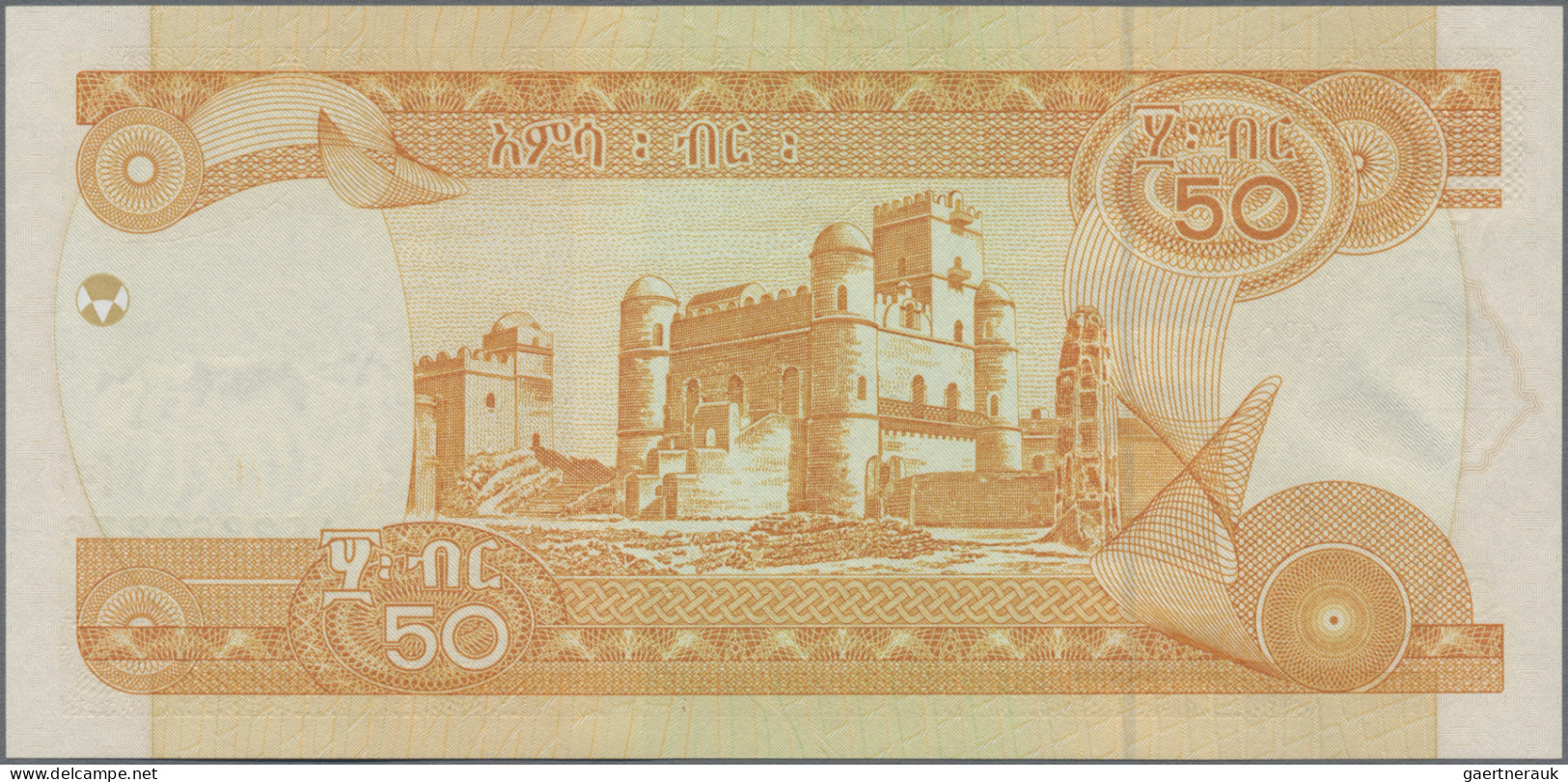 Ethiopia: National Bank Of Ethiopia, Lot With 15 Banknotes, Series 1976-2011, Co - Aethiopien