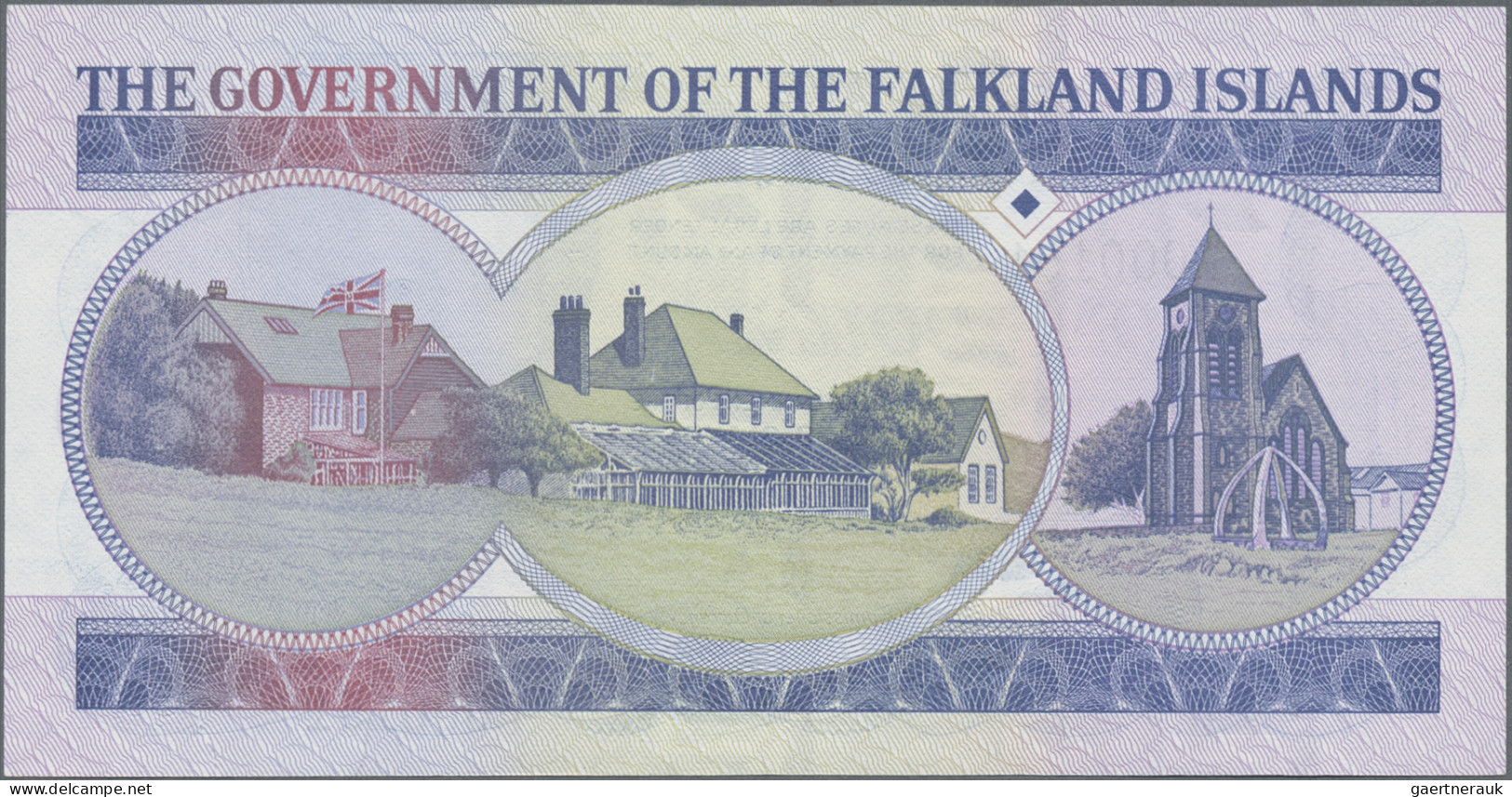 Falkland Islands: The Government Of The Falkland Islands, Set With 5 Banknotes, - Islas Malvinas