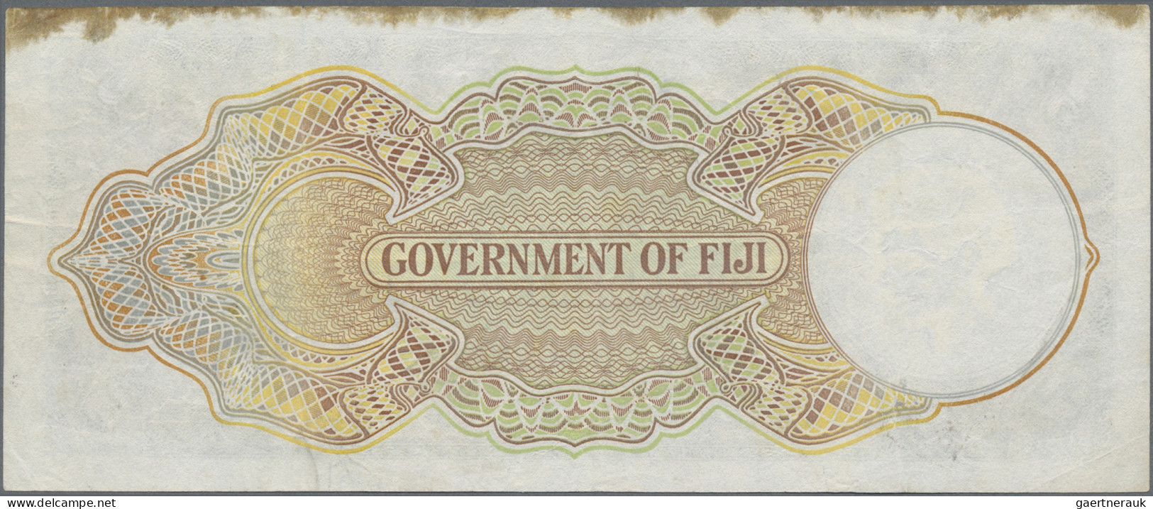 Fiji - Bank Notes: Government Of Fiji, Lot With 3 Banknotes, Series 1938-1950, I - Fiji