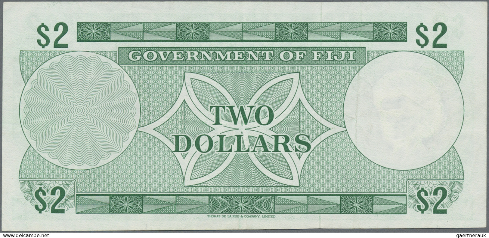 Fiji - Bank notes: Government of Fiji, lot with 7 banknotes, series 1968-1974, w