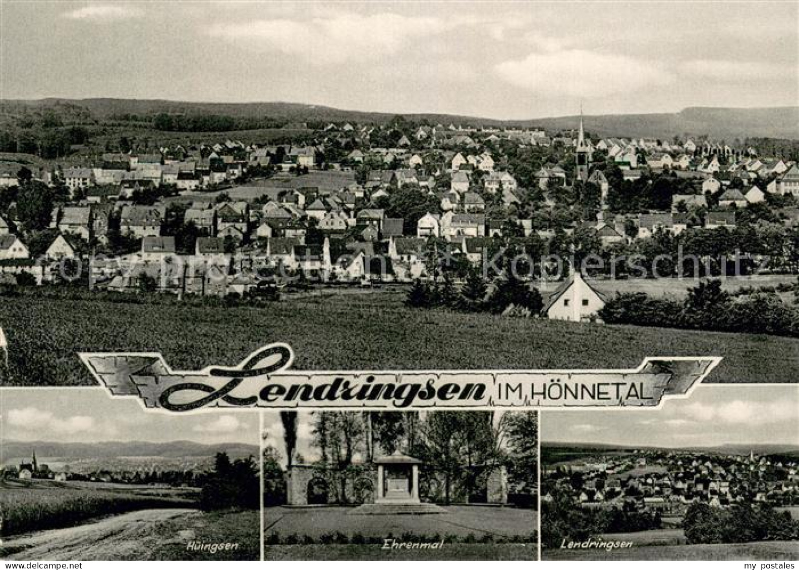 73762143 Lendringsen Sauerland Gesamtansicht Ehrenmal Hueingsen Lendringsen Saue - Menden