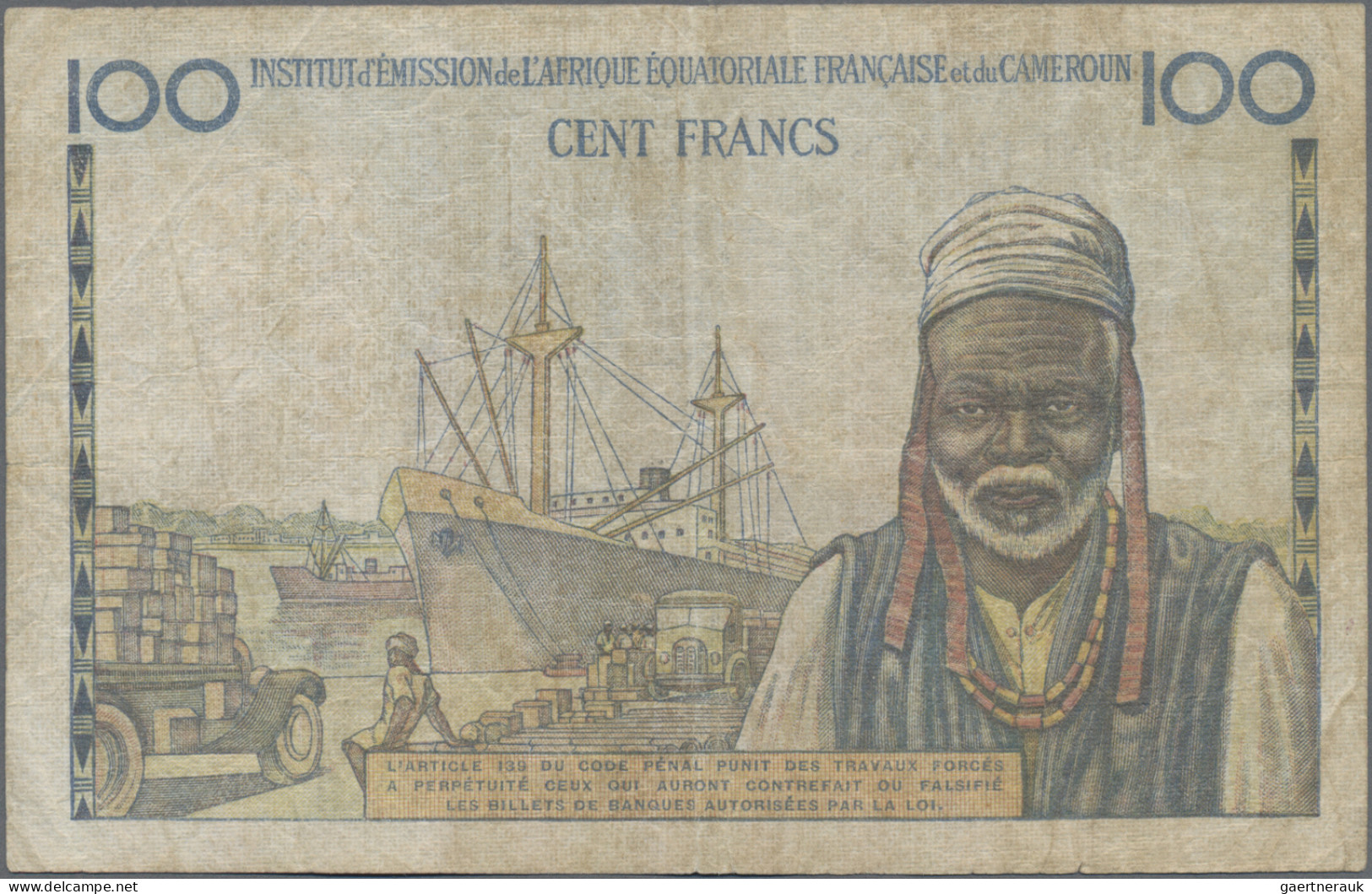 French Equatorial Africa: Caisse Centrale De La France D'Outre-Mer And Institut - Guinea Ecuatorial