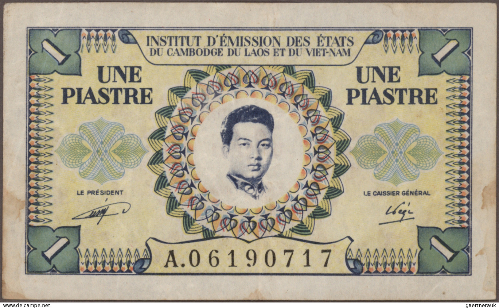 French Indochina - Bank Notes: Gouvernement Général De L'Indochine And Institut - Indochina