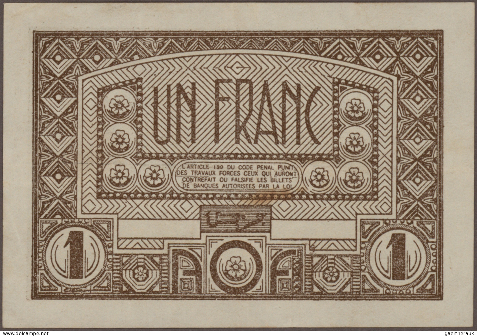 French West Africa: Banque De L'Afrique Occidentale, Lot With 10 Banknotes, Seri - États D'Afrique De L'Ouest