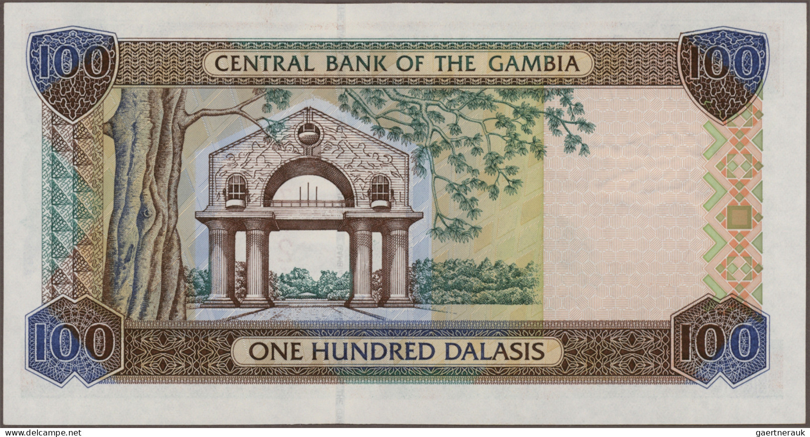 The Gambia: Central Bank Of The Gambia, Lot With 24 Banknotes, Series 1995-2015, - Gambie