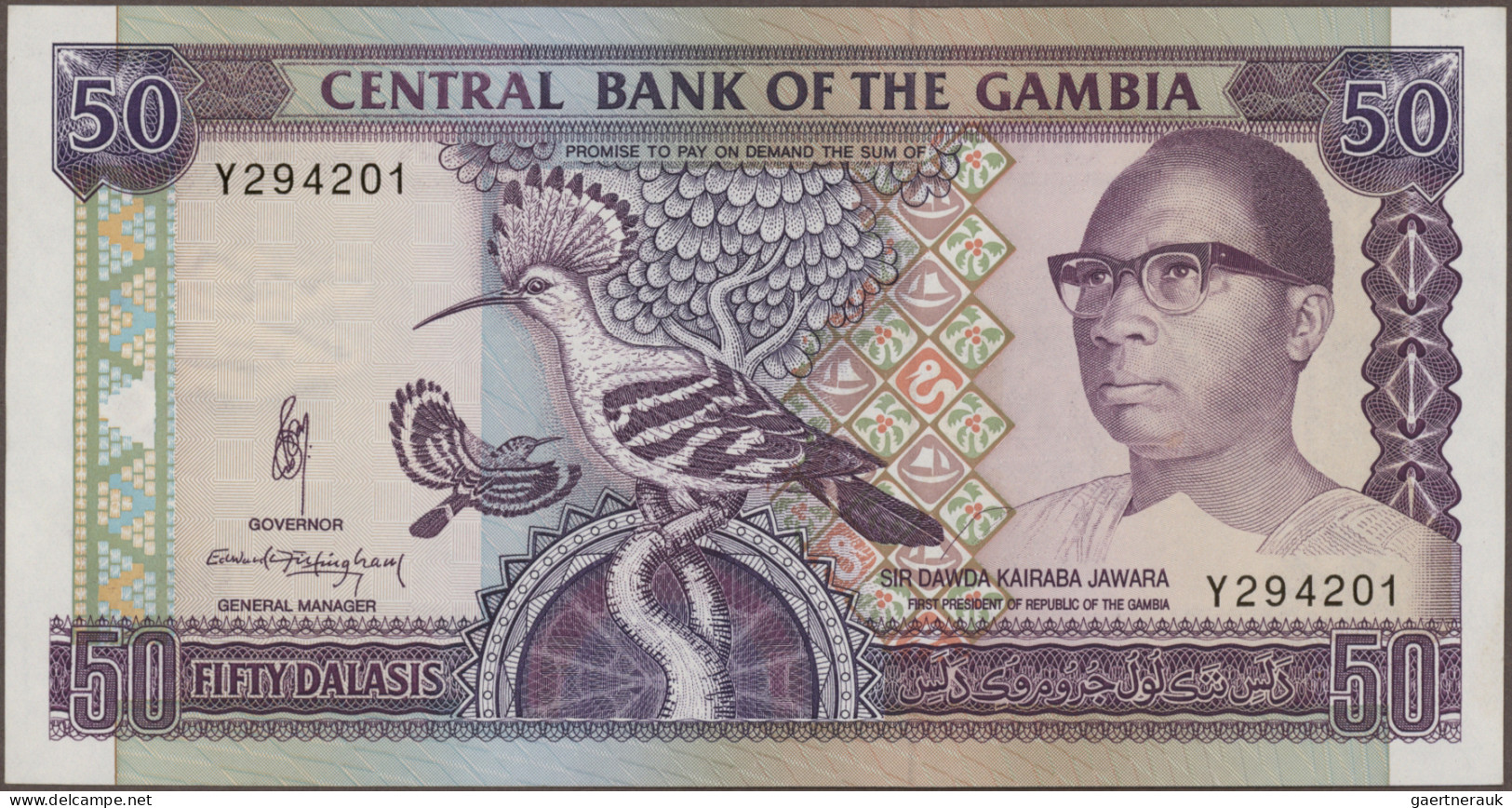 The Gambia: Central Bank Of The Gambia, Lot With 24 Banknotes, Series 1995-2015, - Gambia