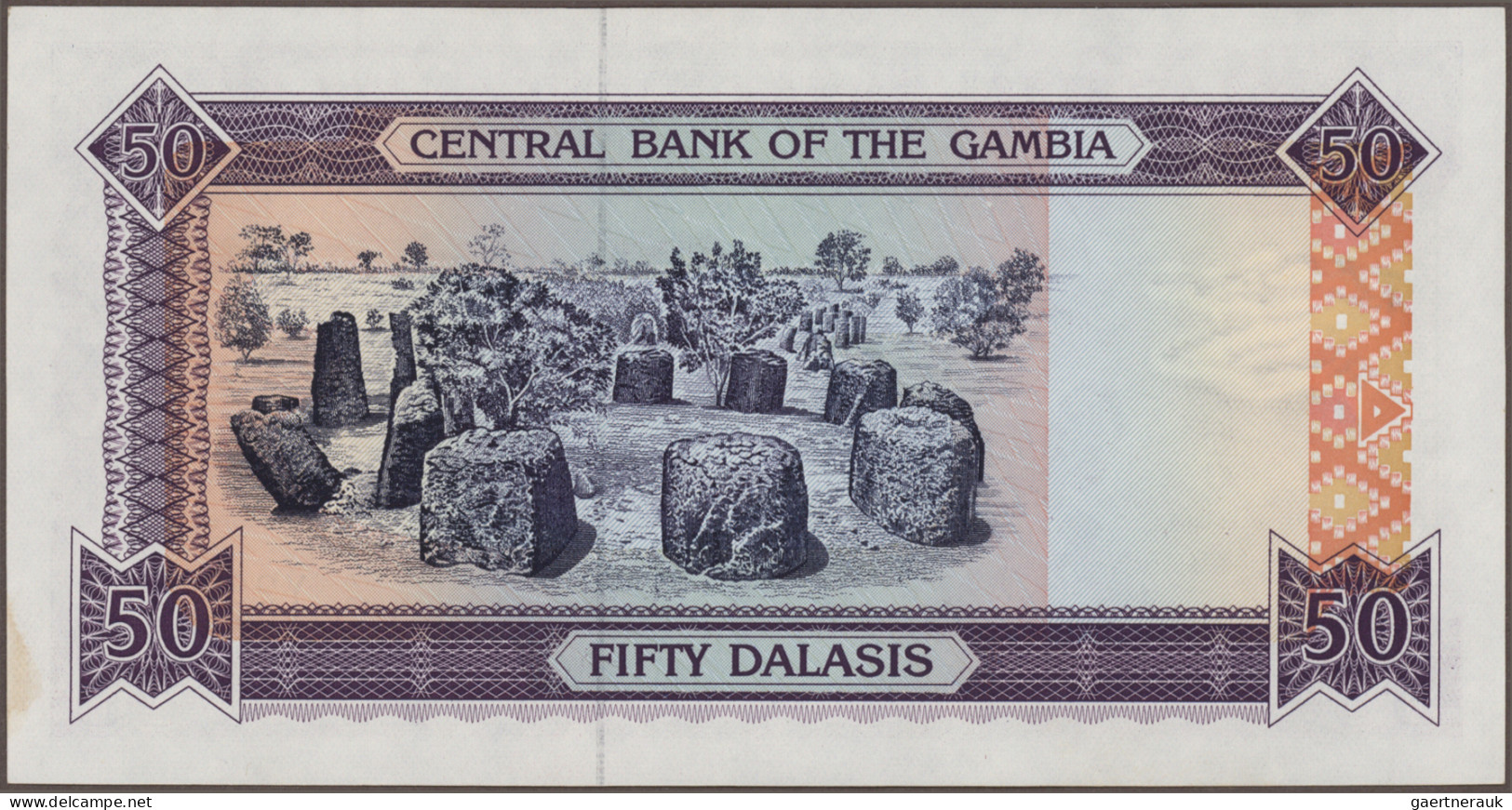 The Gambia: Central Bank of The Gambia, lot with 24 banknotes, series 1995-2015,