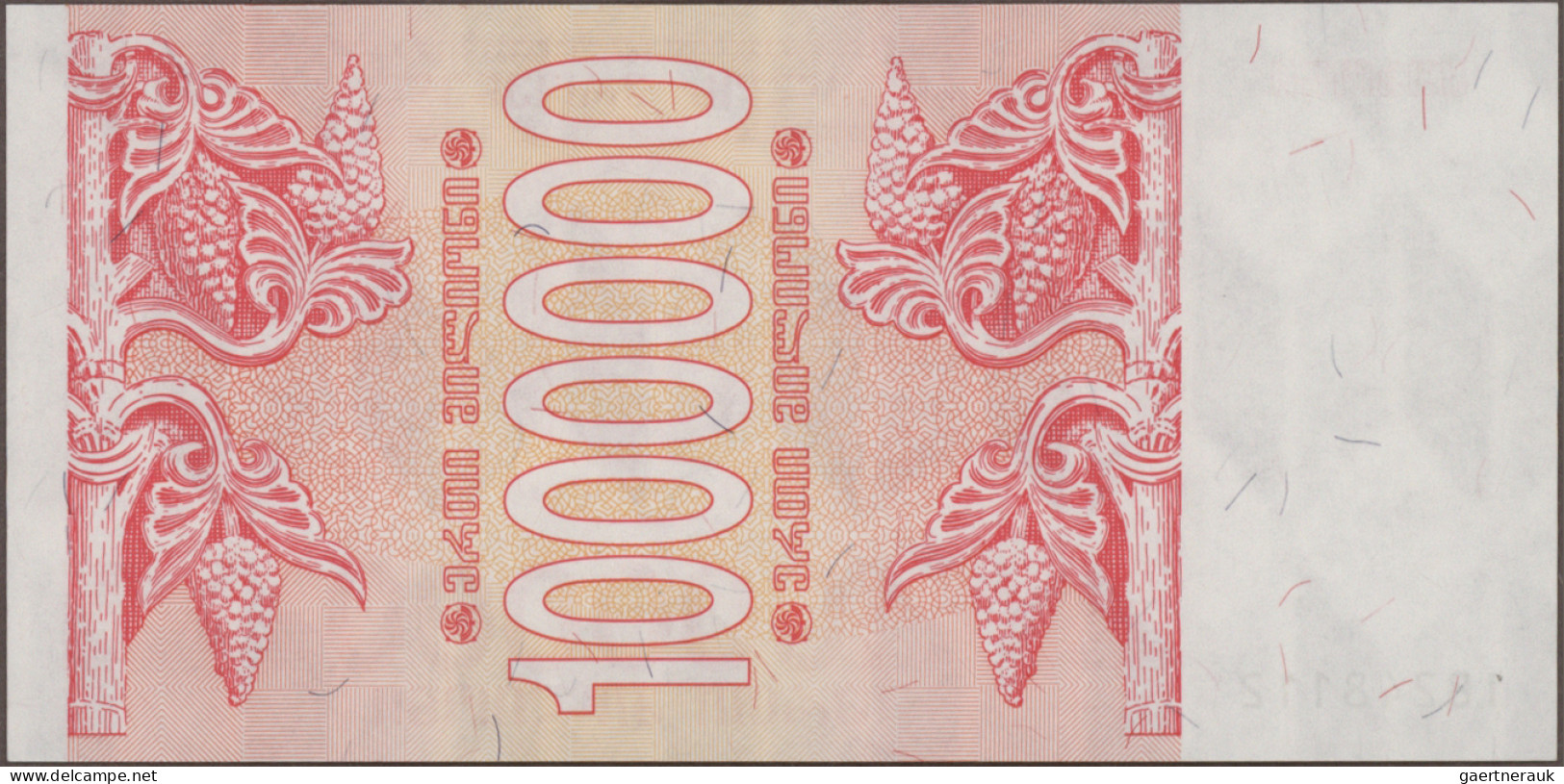 Georgia: Georgian National Bank, Huge Lot With 28 Banknotes, 1993-1994 Series, W - Géorgie