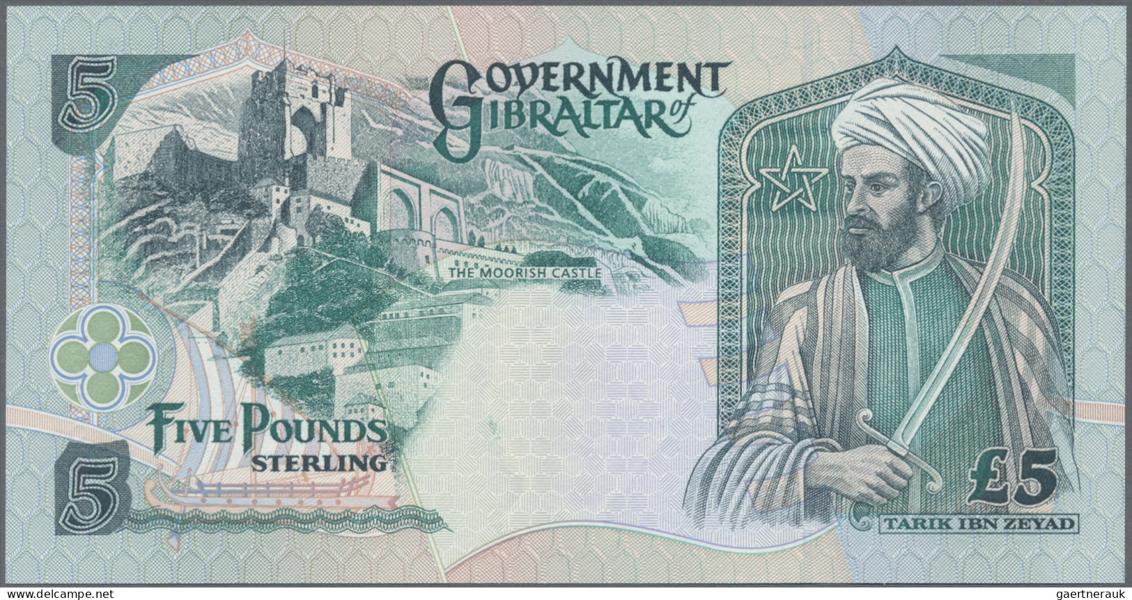 Gibraltar: Government Of Gibraltar, Set With 5, 10 And 20 Pounds 1st July 1995, - Gibraltar