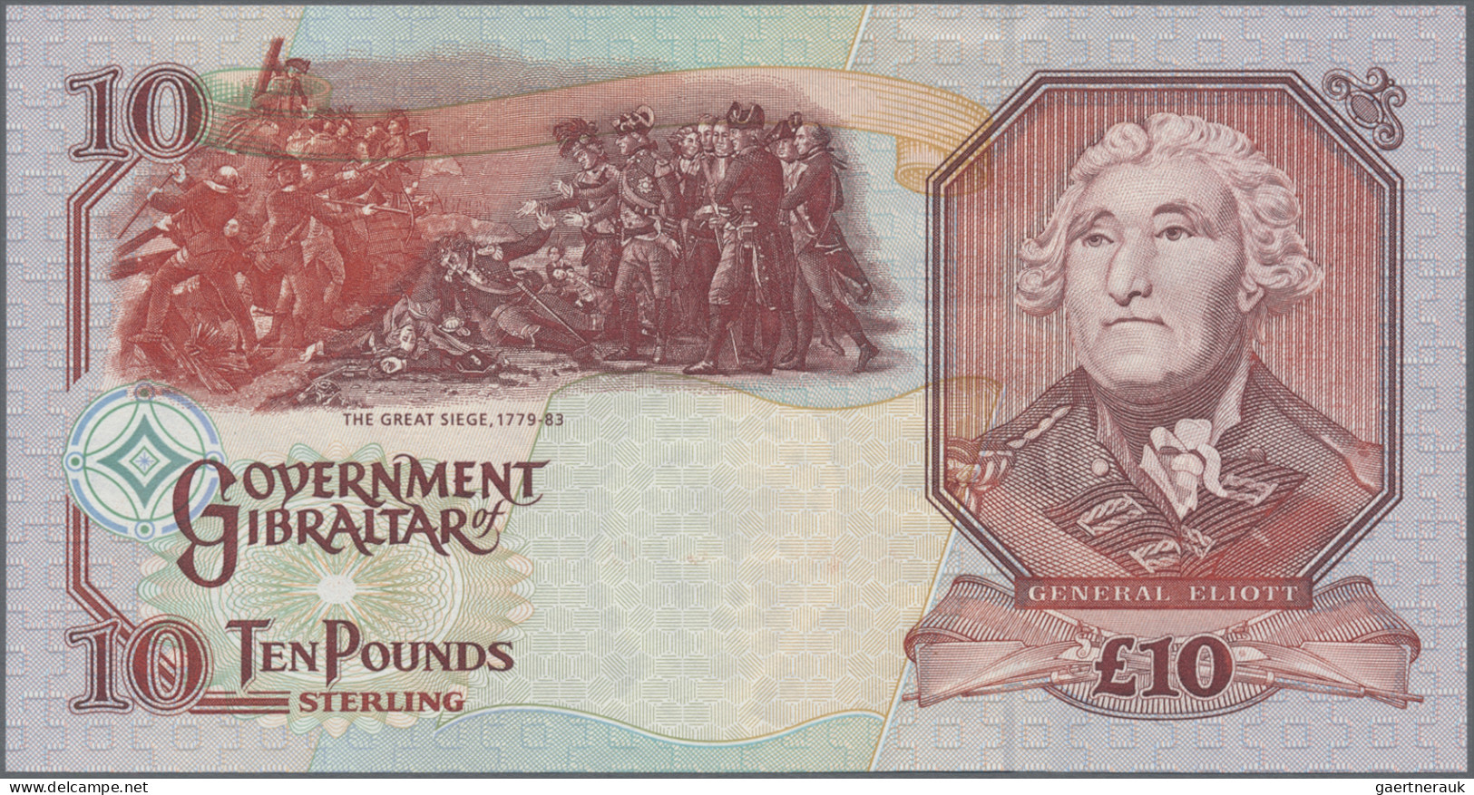 Gibraltar: Government Of Gibraltar, Set With 5, 10 And 20 Pounds 1st July 1995, - Gibraltar