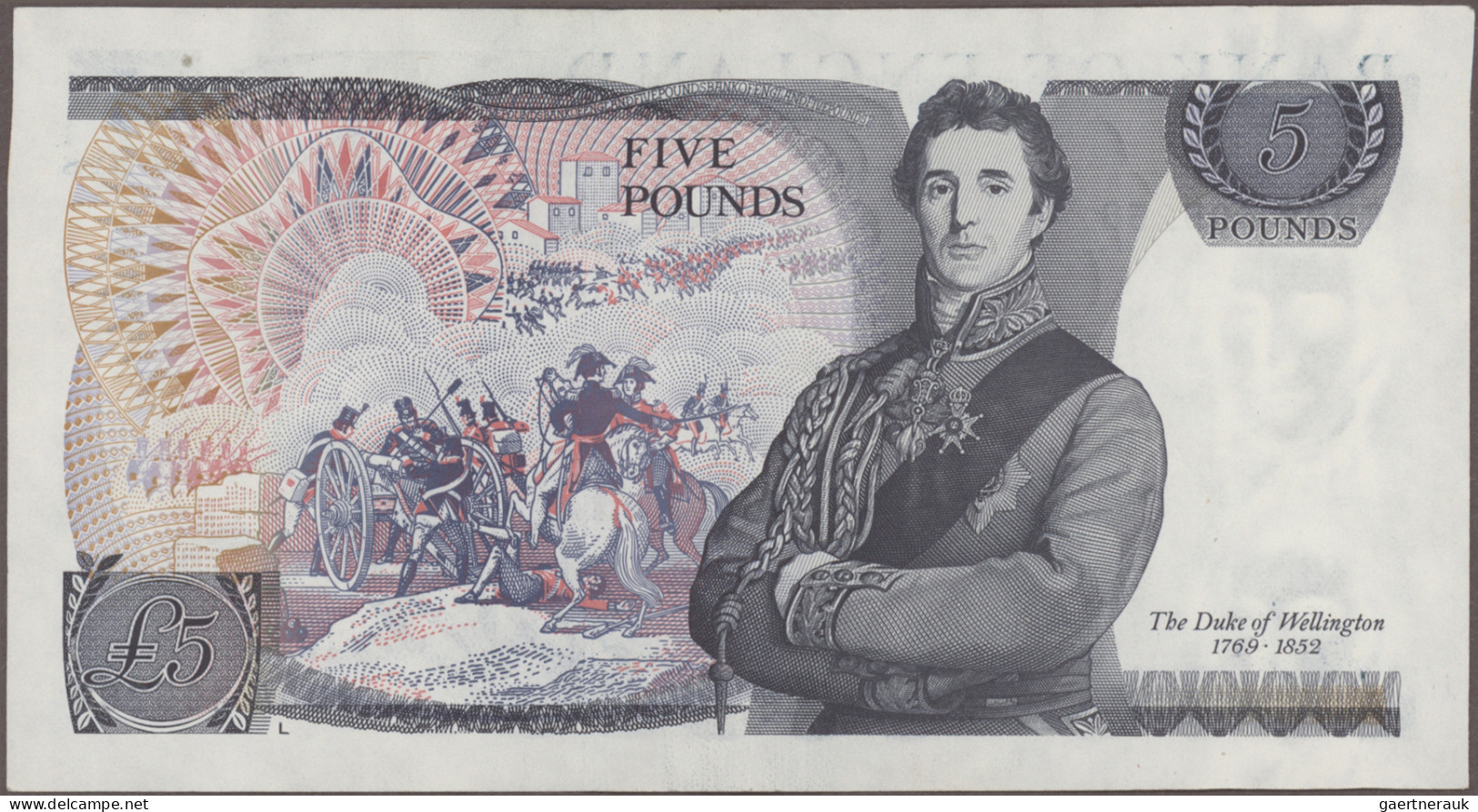 Great Britain: Bank Of England, Large Set With 8 Banknotes, Series ND(1971-93), - Sonstige & Ohne Zuordnung