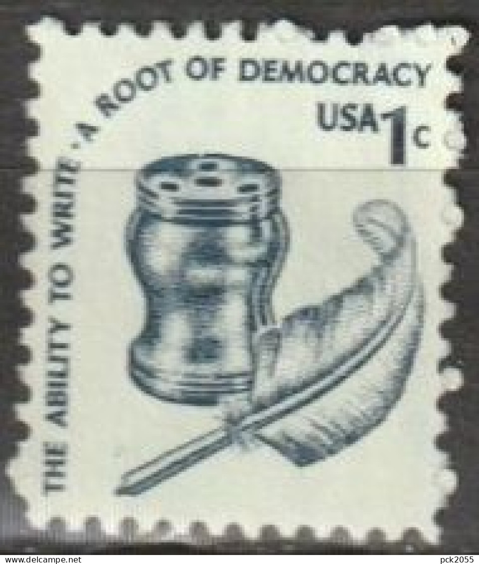 USA 1977 Mi-Nr.1320 ** Postfrisch Tintenfaß ( U 86) Günstige Versandkosten - Unused Stamps