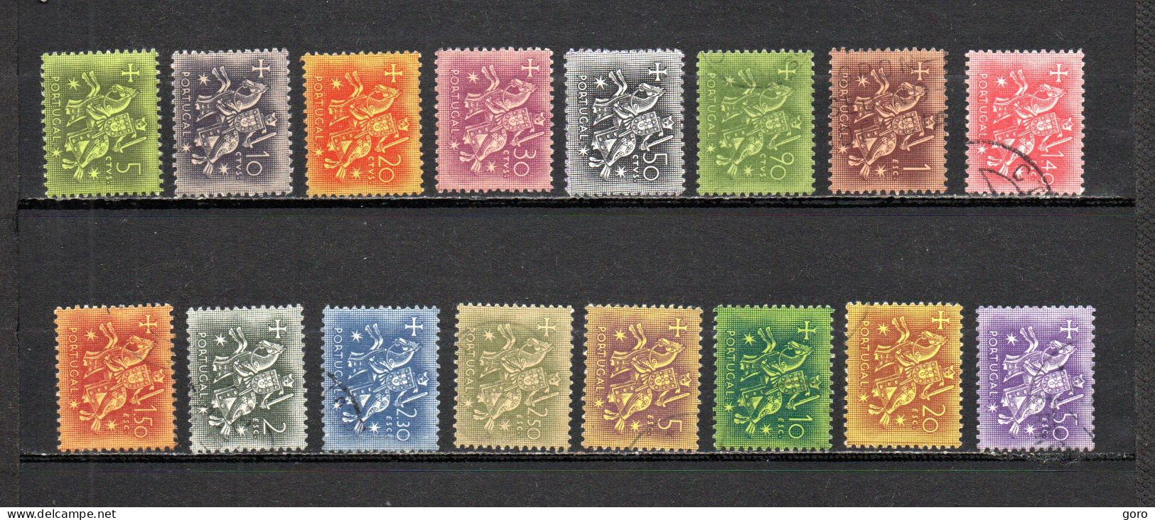 Portugal  1953-56  .-   Y&T  Nº   774/788 - Used Stamps