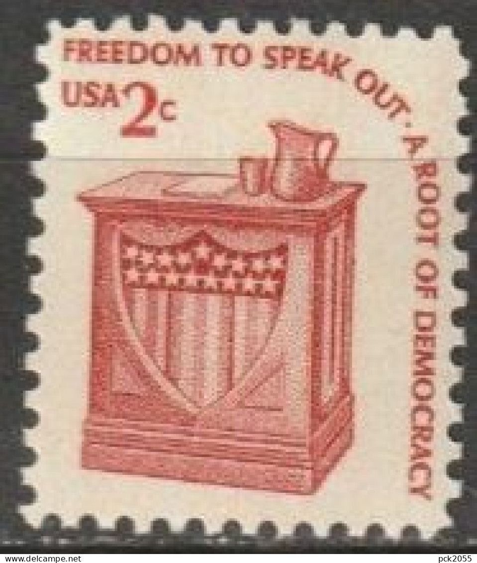 USA 1977 Mi-Nr.1321 ** Postfrisch Rednerpult ( U 87) Günstige Versandkosten - Unused Stamps