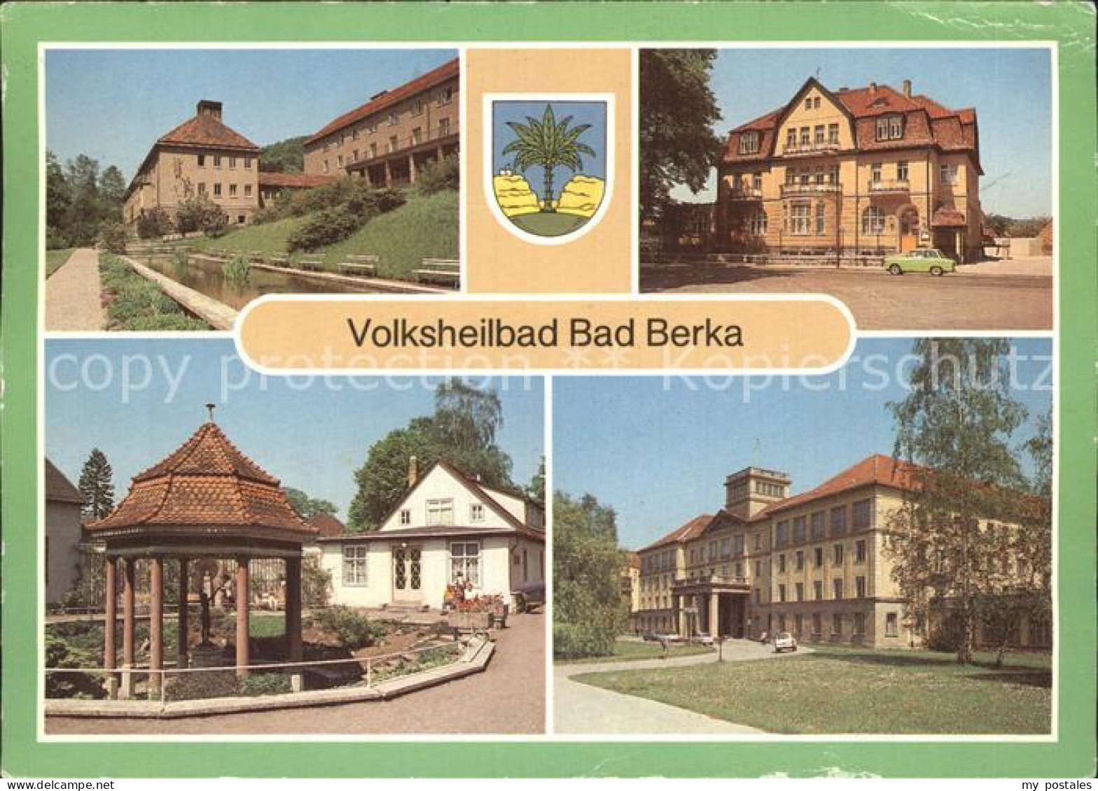 72336981 Bad Berka Sanatorium HO Kurhotel Goethebrunnen Kurmittelhaus Zentralkli - Bad Berka