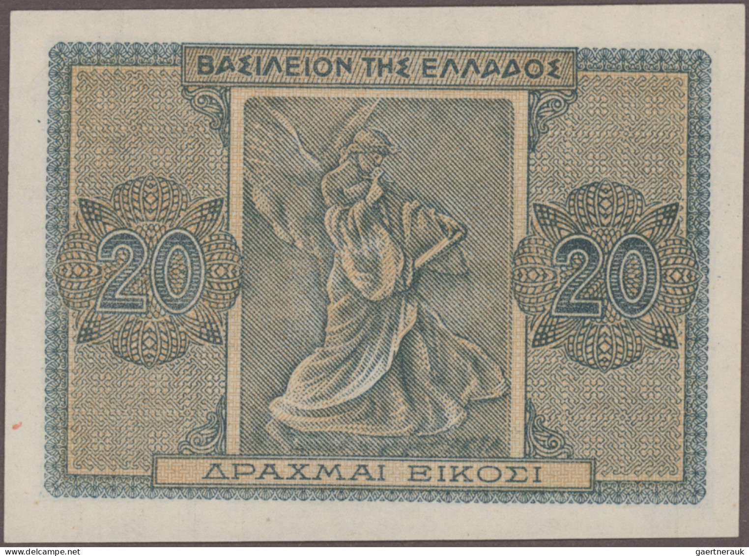 Greece: Kingdom of Greece, very nice set with 17 banknotes, series 1918-1953, co