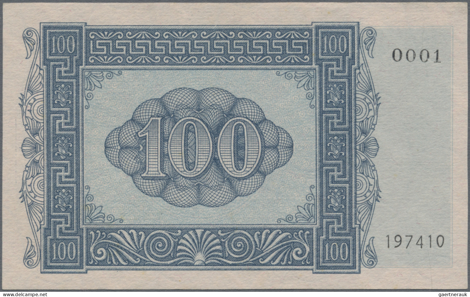 Greece: Greece – Ionian Islands, Set With 10, 100, 500, 1.000 And 5.000 Drachmai - Grèce