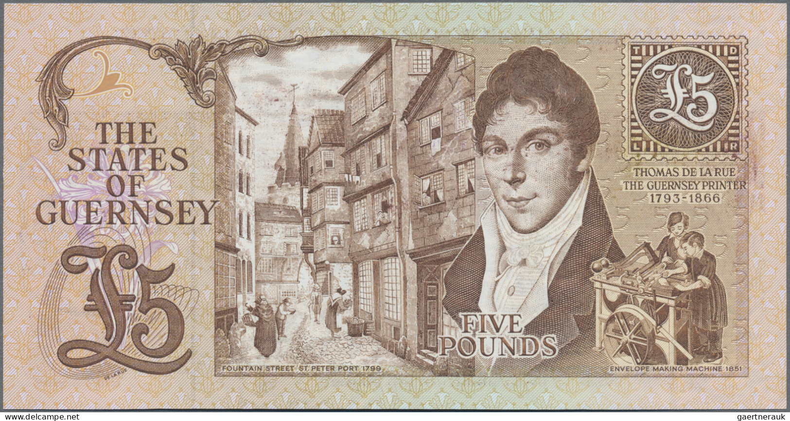 Guernsey: The States Of Guernsey, Set With 4 Banknotes, Series ND(1991-2023), Wi - Autres & Non Classés