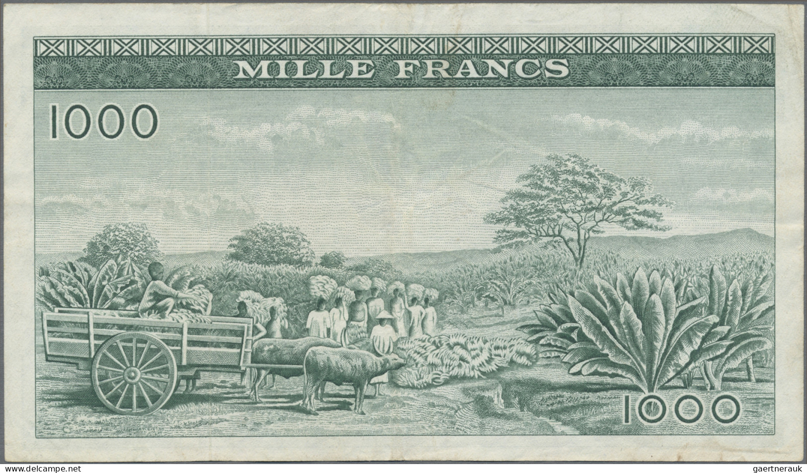 Guinea: Banque De La République De Guinée, Series 1960, Set With 50 Francs (P.12 - Guinea