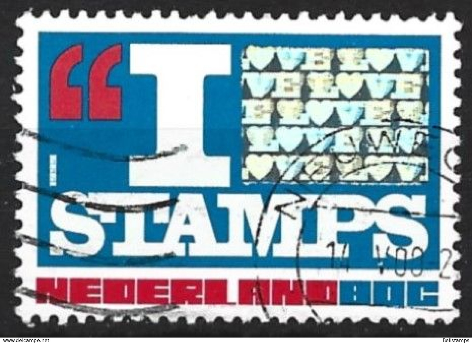 Netherlands 1999. Scott #1025 (U) I Love Stamps - Gebruikt