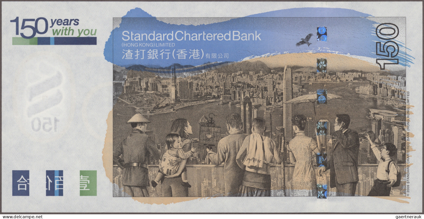 Hong Kong: The Standard Chartered Bank Of Hong Kong, 150 Dollars 1st January 200 - Hong Kong