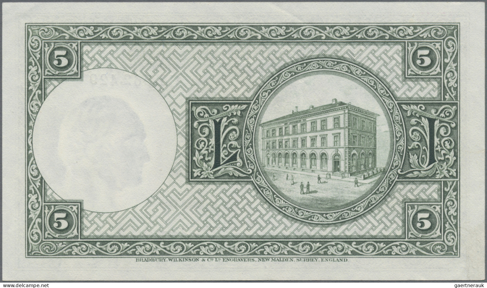 Iceland: Landsbanki Íslands, Set With 7 Banknotes, Series L.15.04.1928, With 2x - Islande