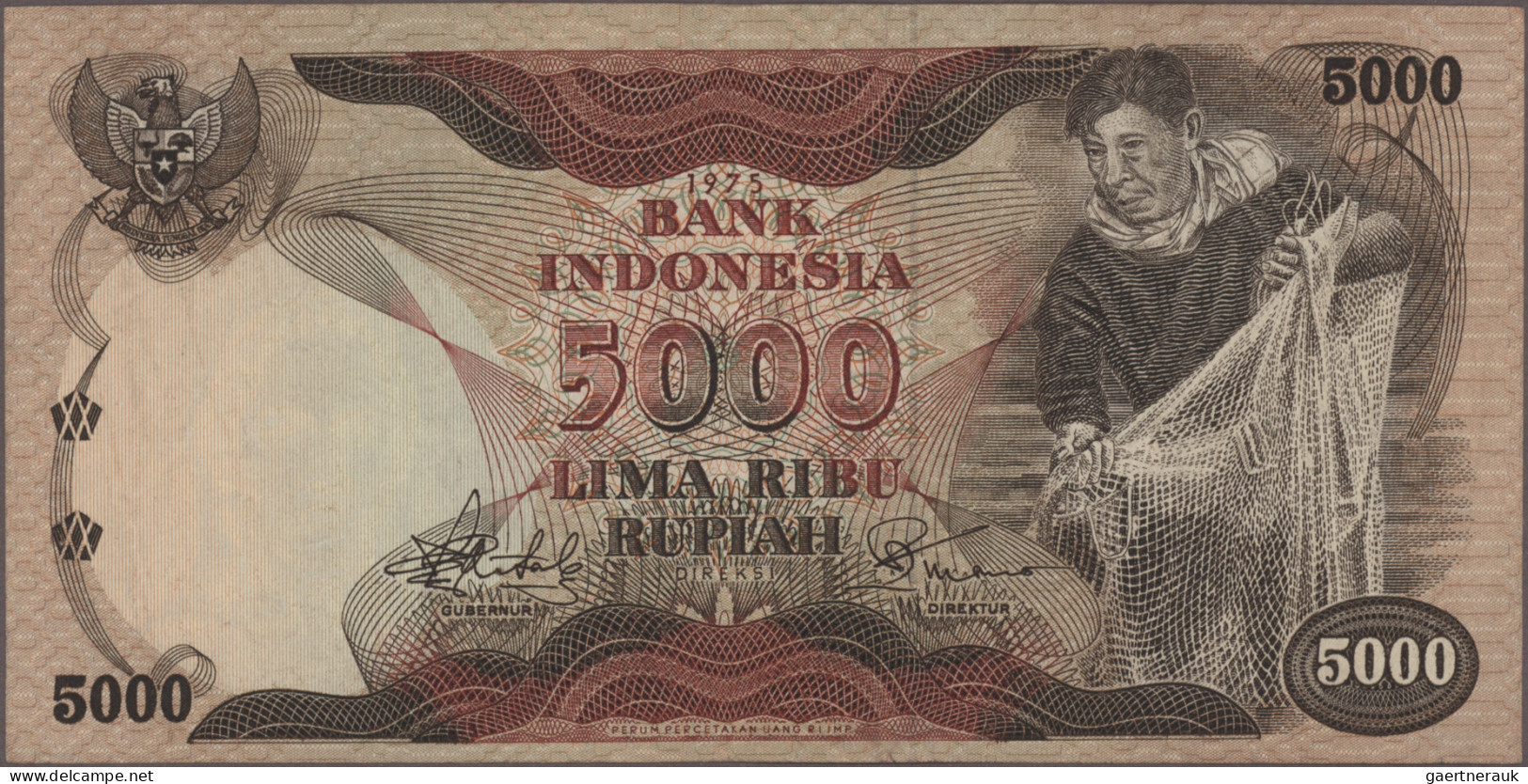 Indonesia: Bank Indonesia, Giant Lot With 71 Banknotes 1 Sen – 100.000 Rupiah, S - Indonesia