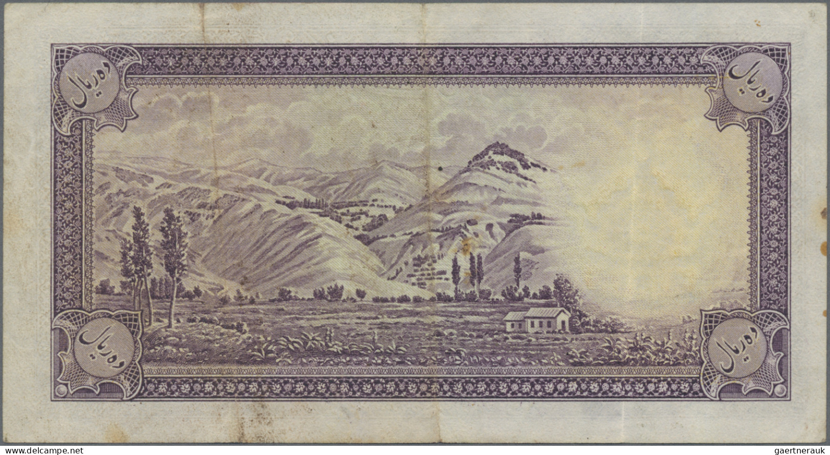 Iran: Bank Melli Iran, Set With 3x 10 Rials SH1316, 1317 (1937, 1938), P.33a (VF - Iran