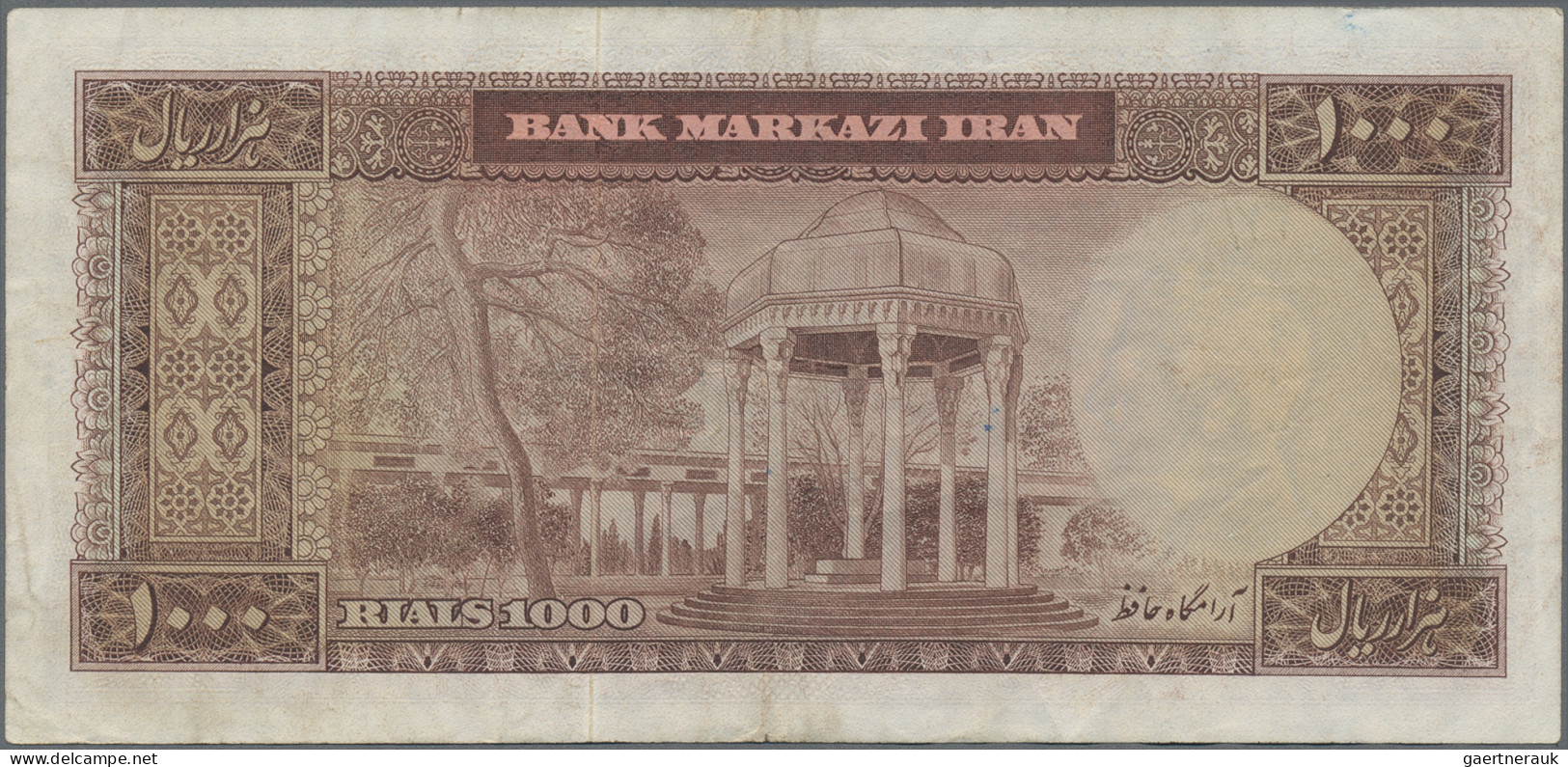 Iran: Bank Markazi Iran, Lot With 12 Banknotes, Series ND(1971-1973), With 50, 3 - Irán
