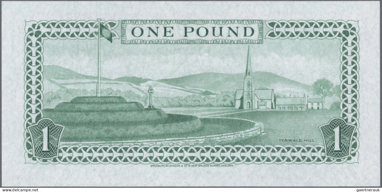 Isle Of Man: Isle Of Man Government, 1 Pound ND(1983), P.38, Printed On TYVEK In - Sonstige & Ohne Zuordnung