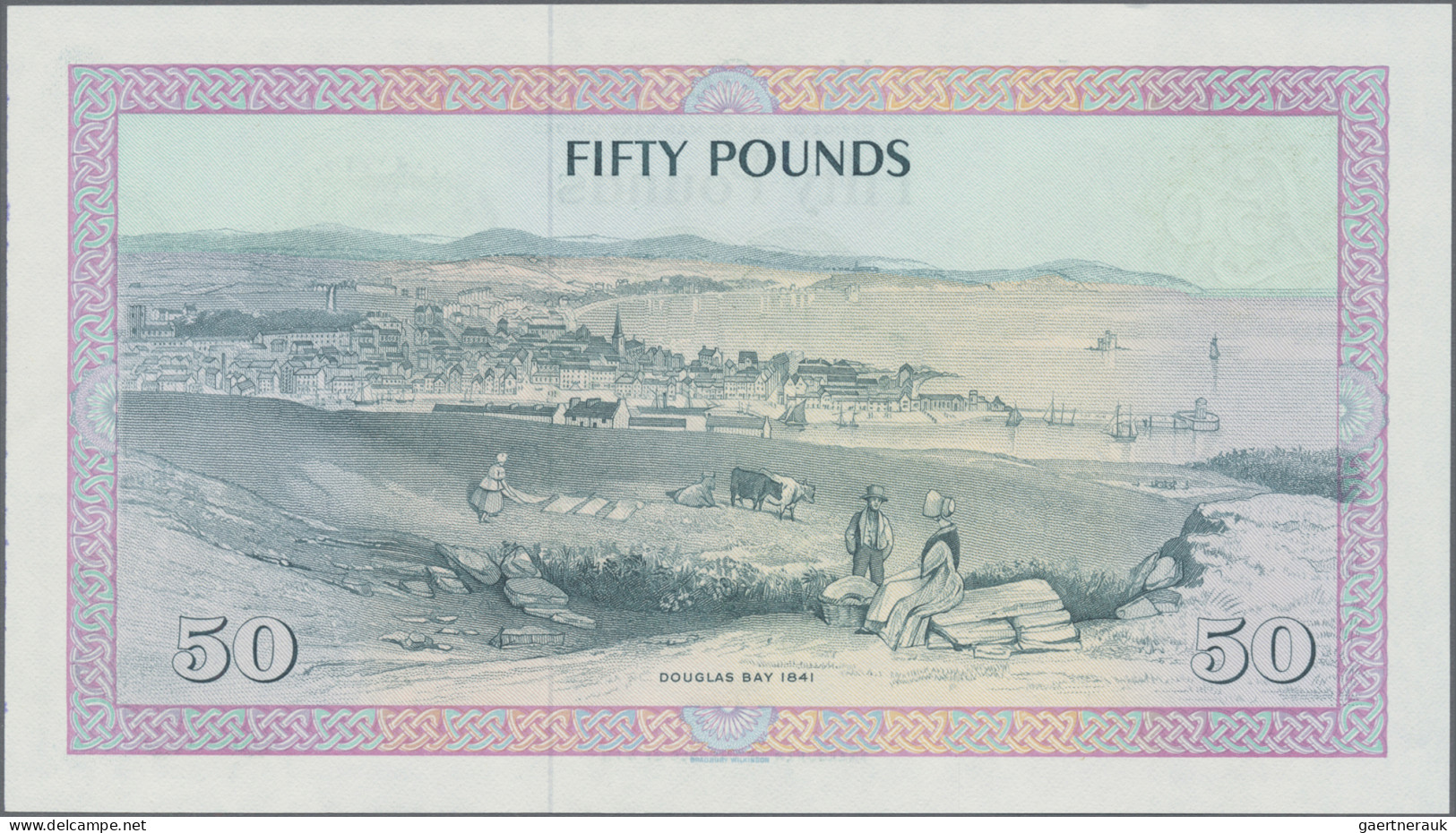 Isle Of Man: Isle Of Man Government, 50 Pounds ND(1983), P.39 In UNC Condition. - Andere & Zonder Classificatie