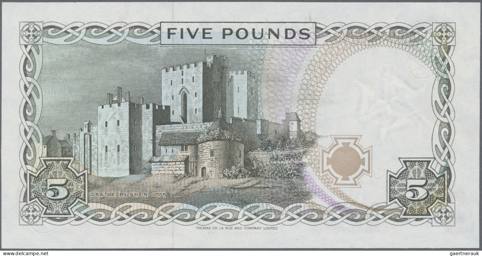 Isle of Man: Isle of Man Government, lot with 6 banknotes, series ND(1983-2007),