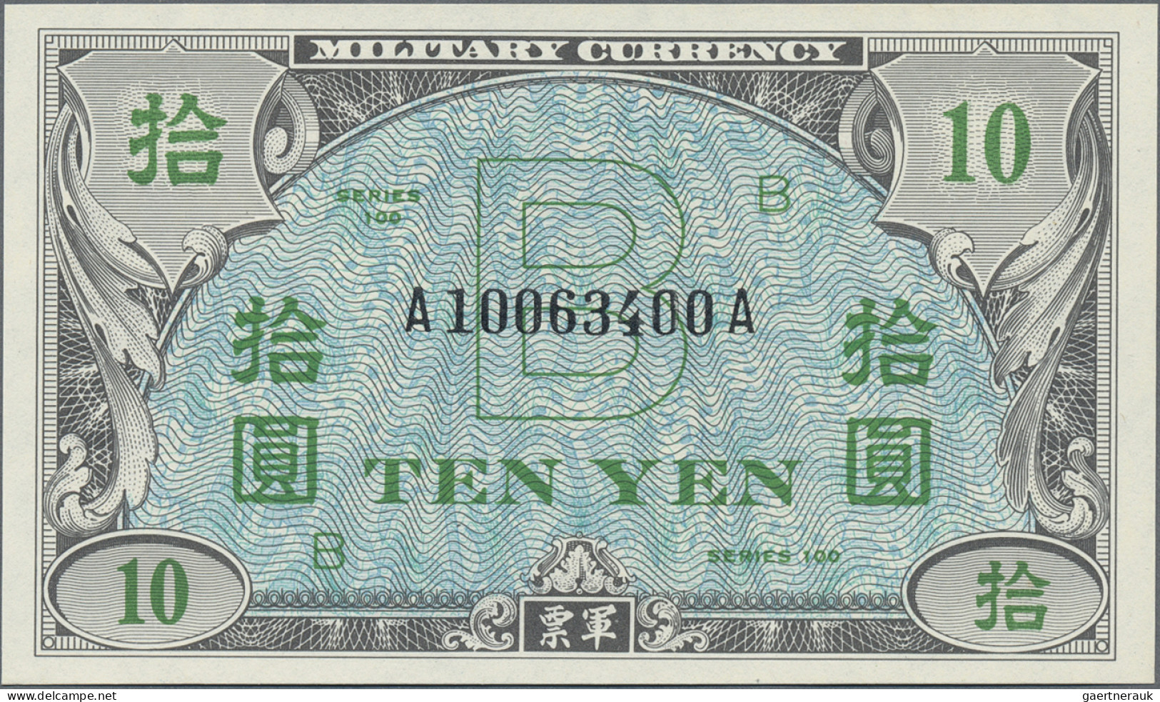 Japan: Bank Of Japan, Lot With 13 Banknotes, Series 1945-1955, Comprising 50 Sen - Japon