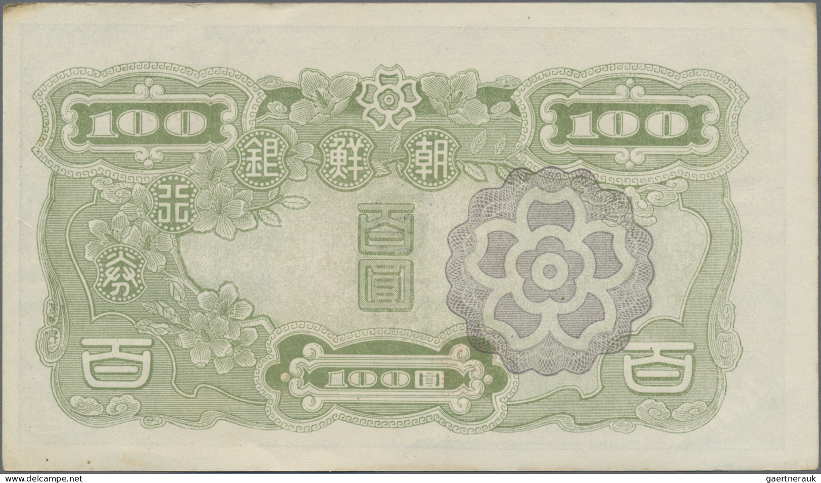 Korea: Bank Of Chosen, Small Lot With 3 Banknotes, Comprising 10 Sen 1916 (P.20, - Corea Del Sur