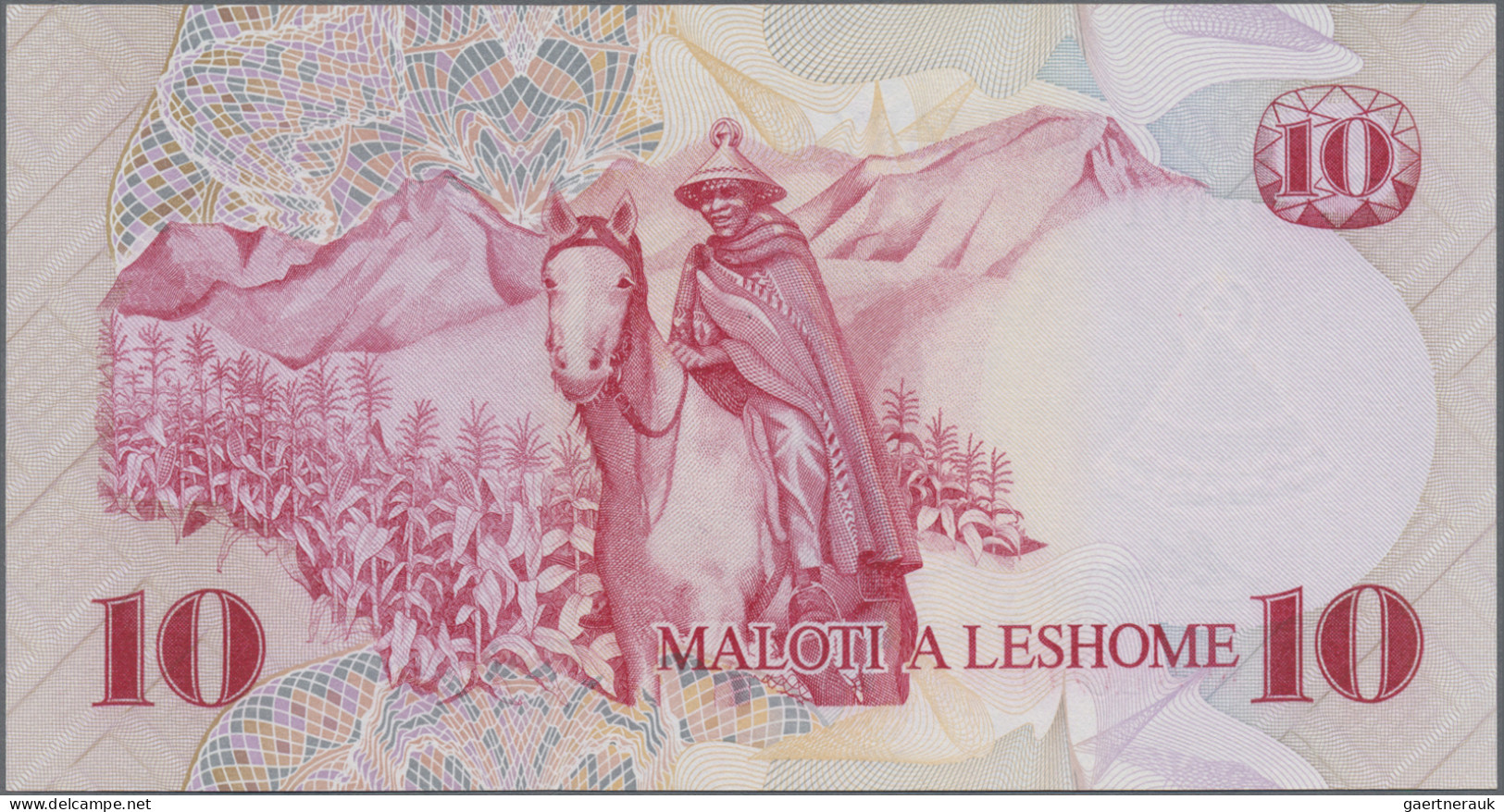 Lesotho: Lesotho Monetary Authority, Set With 2, 5 And 10 Maloti 1979, P.1-3 In - Lesotho