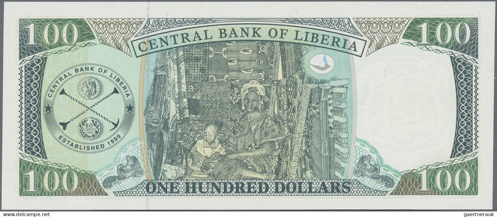 Liberia: National Bank Of Liberia, Lot With 13 Banknotes, 1991-2011 Series, 5-10 - Liberia