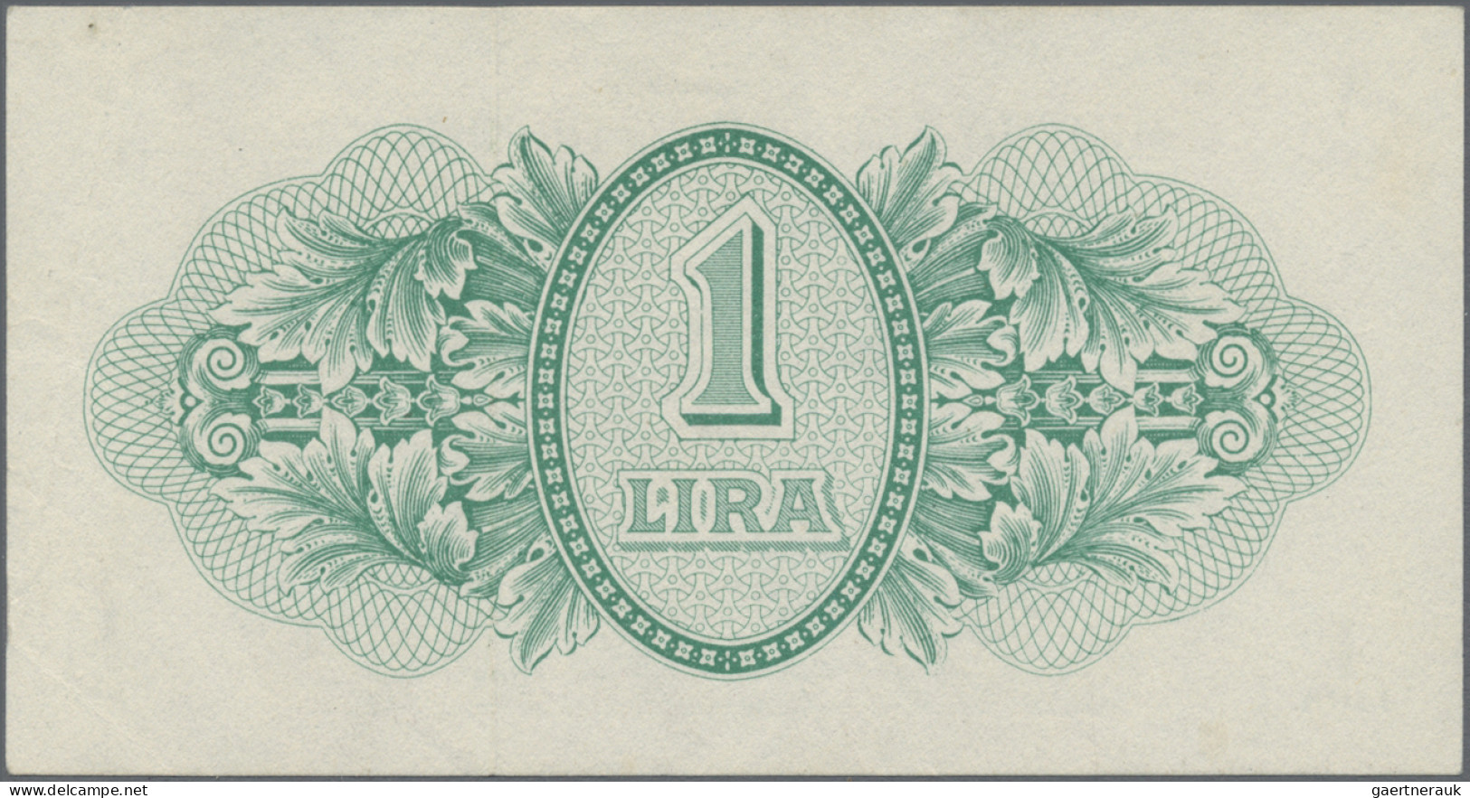 Libya: Military Authority In Tripolitania, Set With 4 Banknotes, Series ND(1943) - Libia