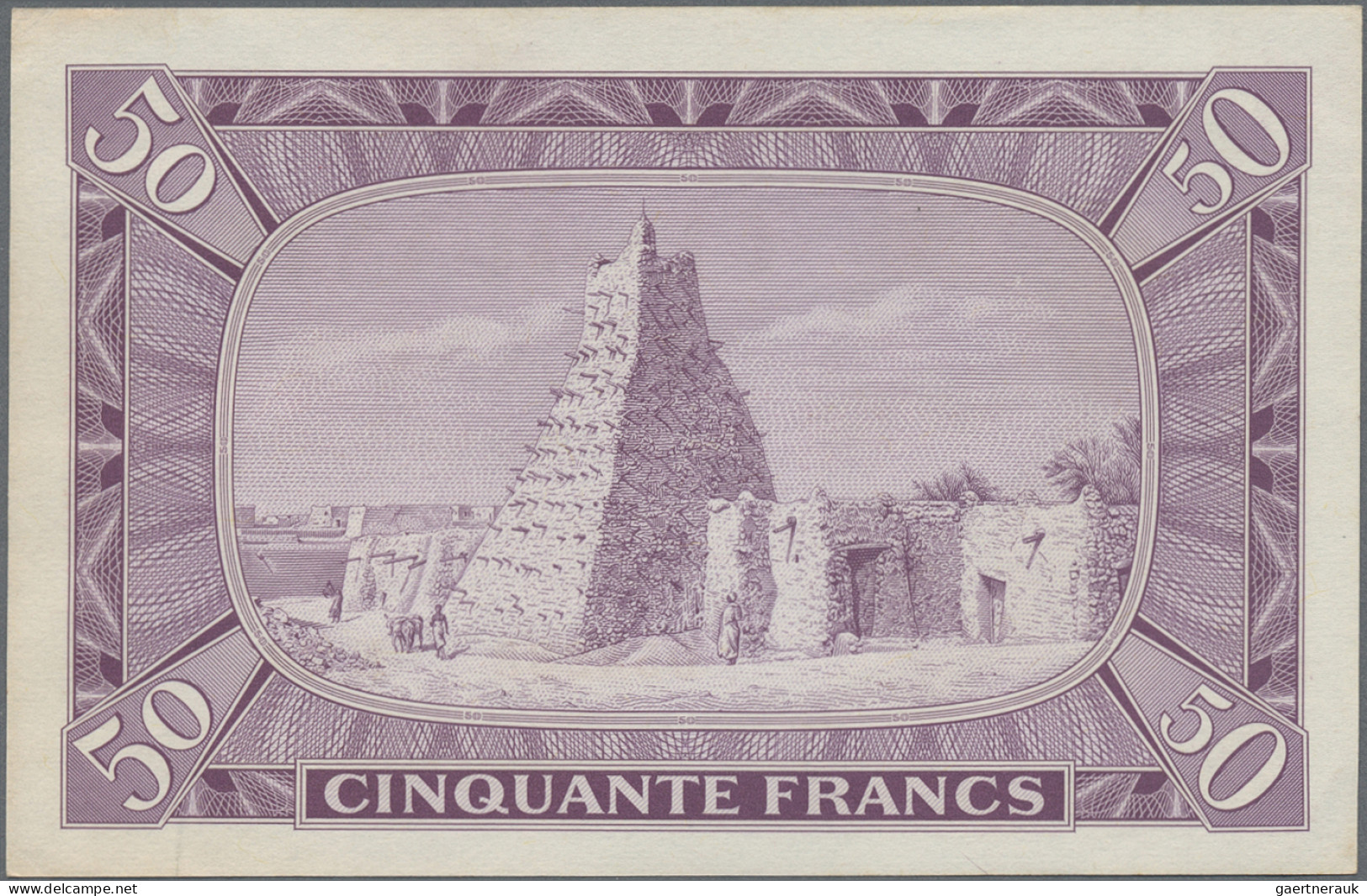 Mali: Banque De La République Du Mali, 50 Francs 1960, P.1, Excellent Original S - Malí