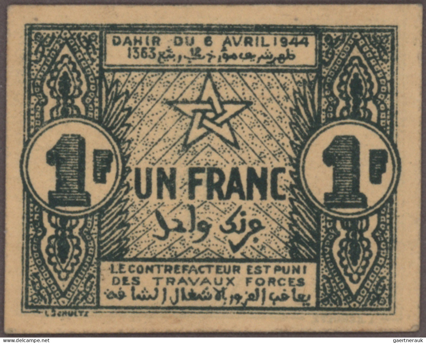 Morocco: Empire Cherifien and Banque d'État du Maroc, lot with 12 banknotes, ser