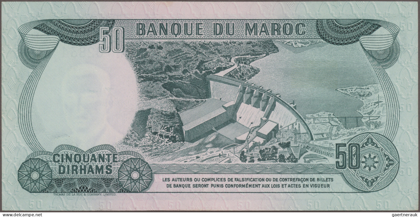 Morocco: Banque Du Maroc, Lot With 7 Banknotes, Series 1960-1985, With 5 And 10 - Morocco