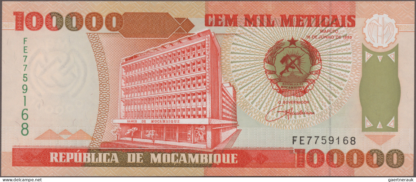 Mozambique: República Popular De Moçambique And Banco De Moçambique, Huge Lot Wi - Moçambique