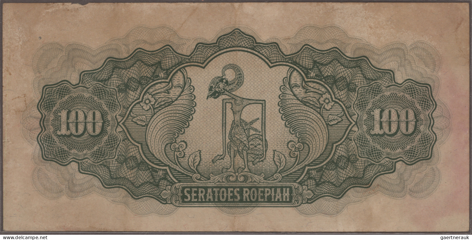 Netherlands Indies: De Japansche Regeering, Lot With 8 Banknotes, Occupation Per - Dutch East Indies
